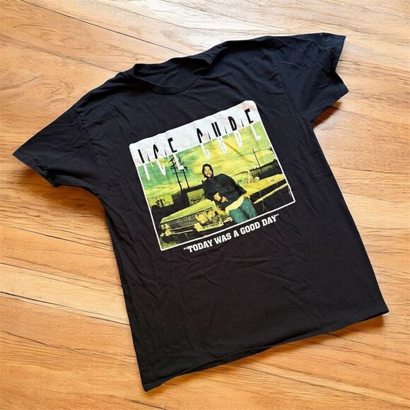 Ice Cube RnB Hip Hop Music Graphic Band Tee T Shirt Black Music Large - Picture 1 of 4